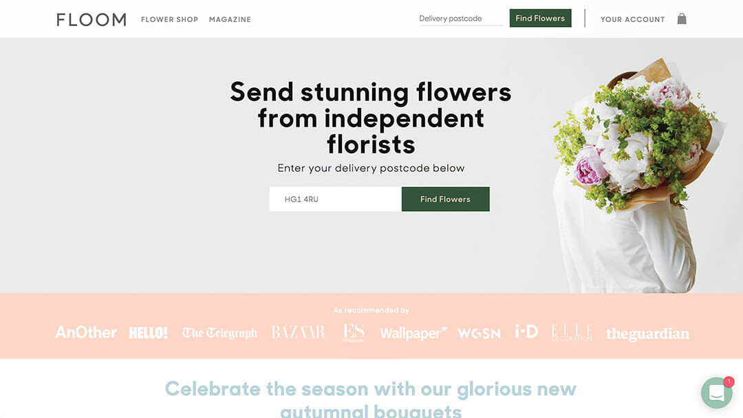 Floom - Independent Florist Marketplace